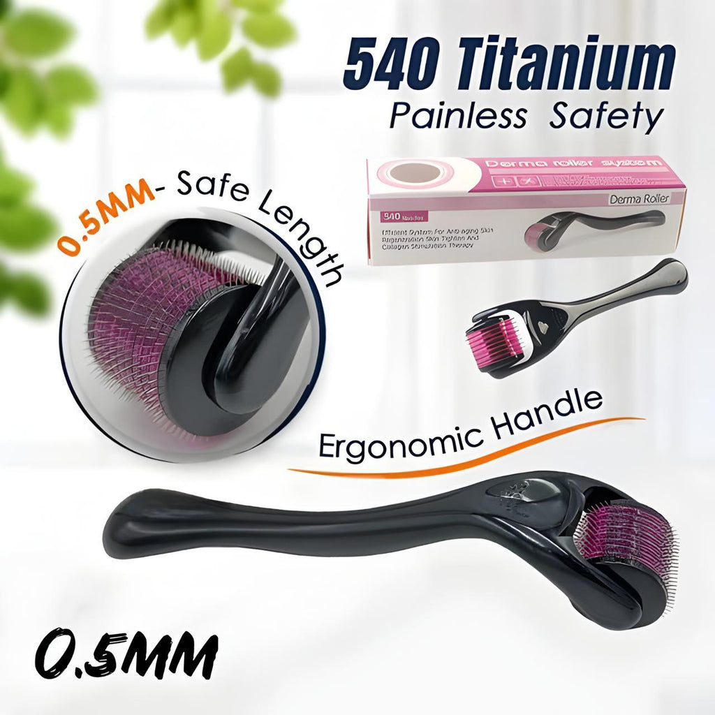 Derma Roller Hair Therapy Micro-Needle | Derma Roller for Hair re-growth & Skin For Male And Female